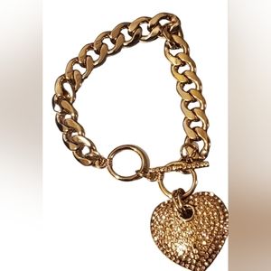 Heart Braclet with rhinestones